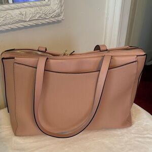 Elegant rose laptop bag with lots of pockets 11 x 18